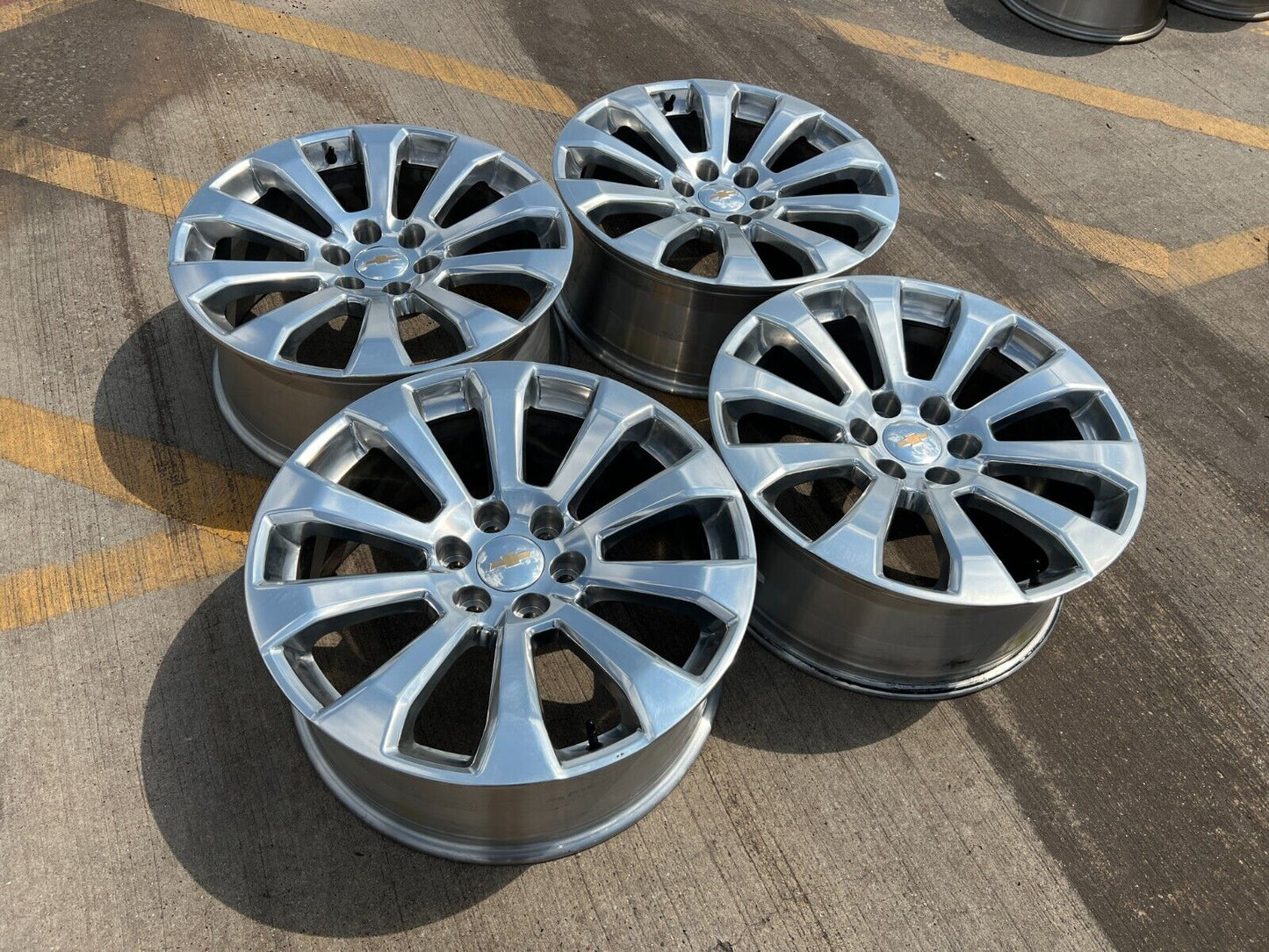 22" Chevy Silverado High Country OEM 5922 wheels rims Tahoe 2022 2023 2024 2025