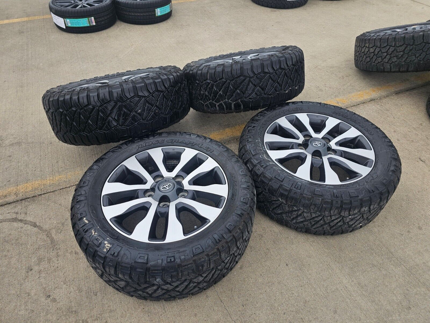 20" Toyota Tundra Sequoia Platinum OEM 5x150 wheels rims 69533 NITTO