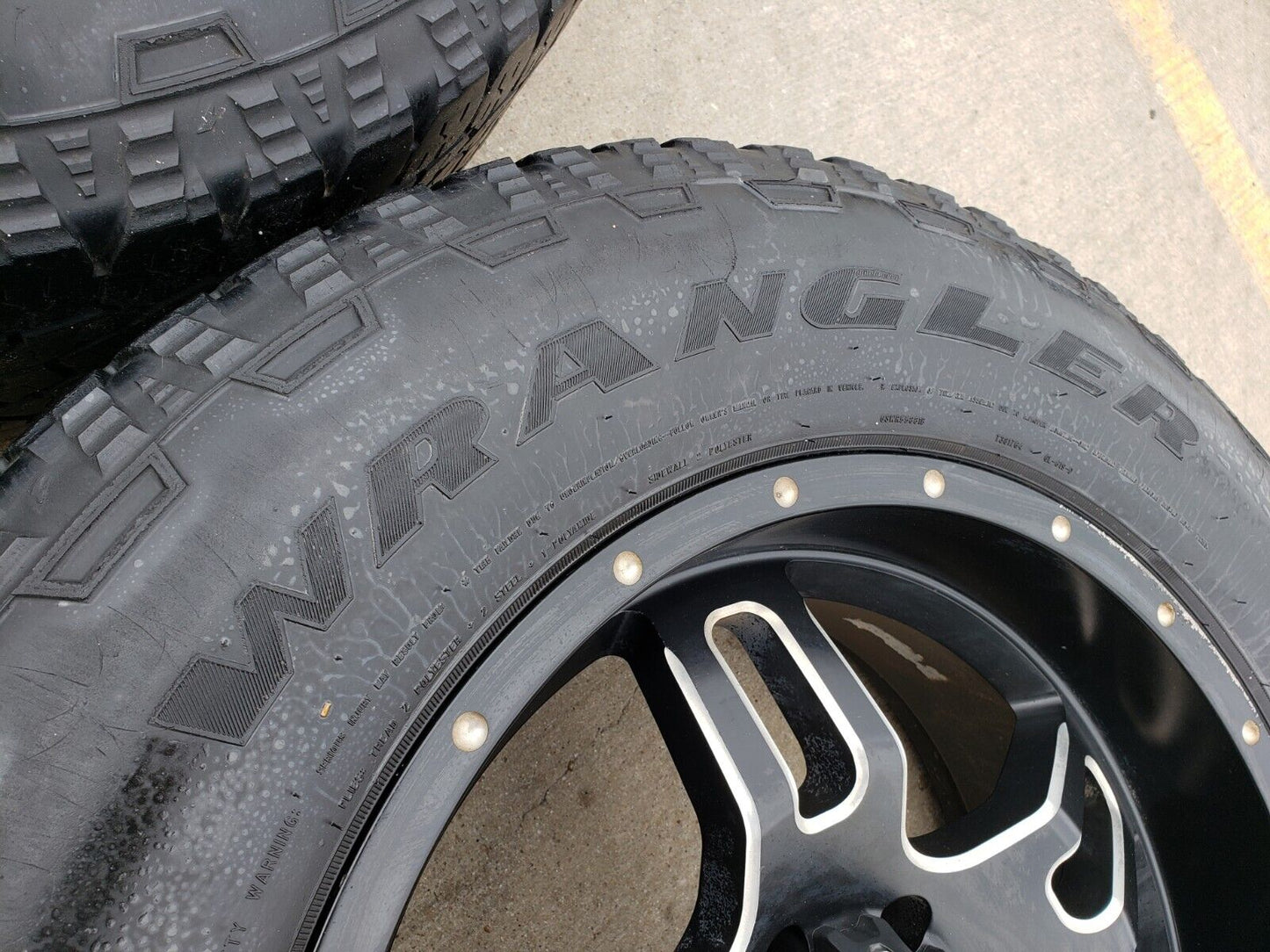 20x9 American Outlaw Chevy Silverado RAM Tacoma wheels rims 6x139 6x5.5 tires
