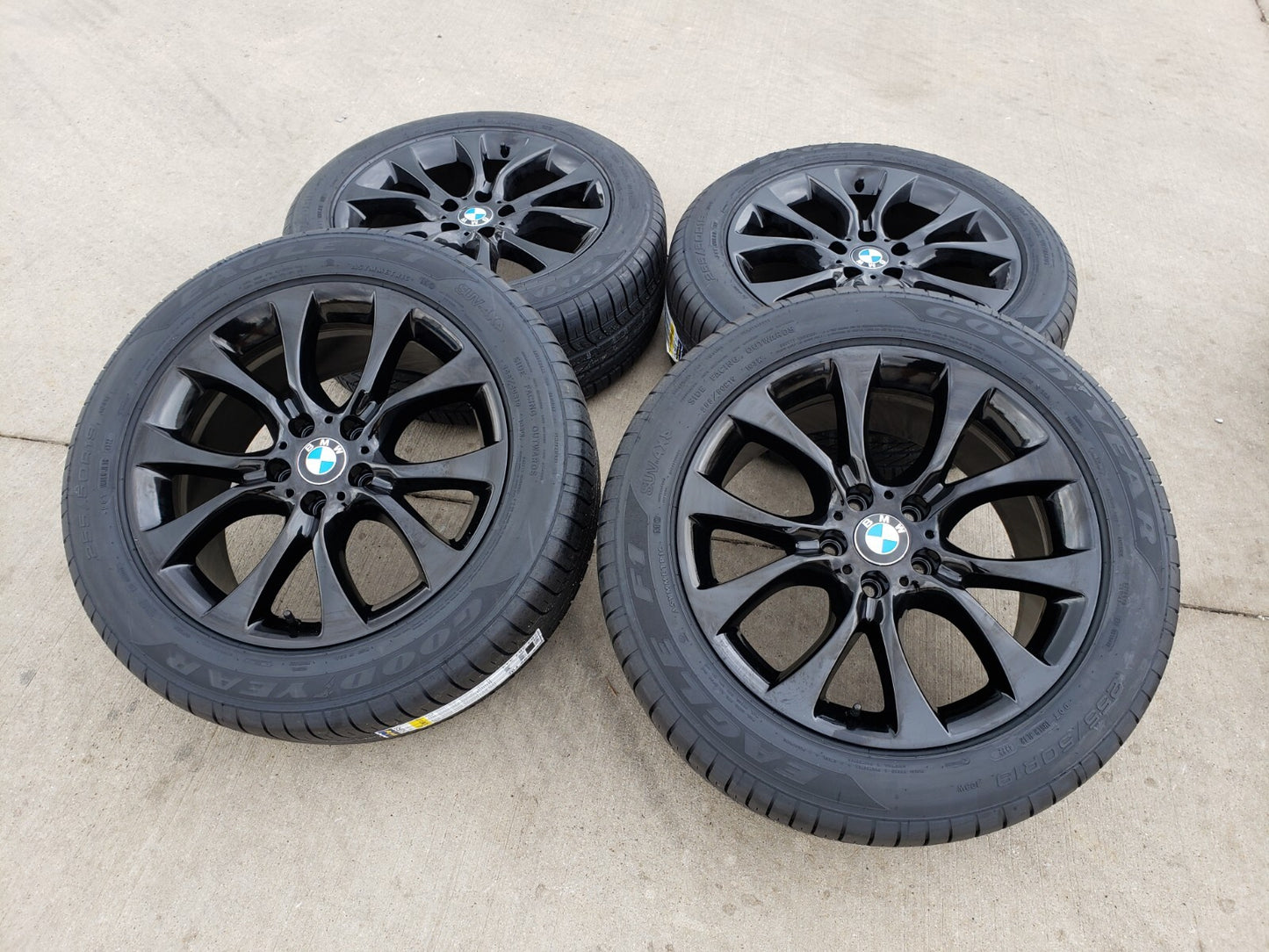 19" BMW OEM X5 wheels rims 86045 tires 5x120 NEW