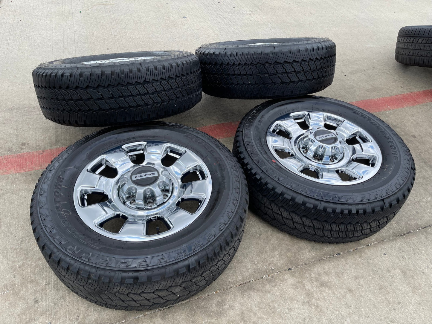 20" Ford F-250 F-350 OEM Lariat 10295 25085 10552 wheels rims 2025 2026 NEW