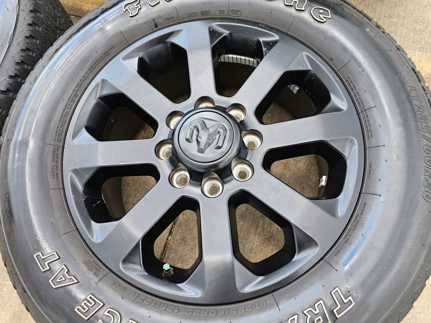 20" Dodge Ram 2500 3500 LARAMIE OEM 2700 wheels rims tires FIRESTONE