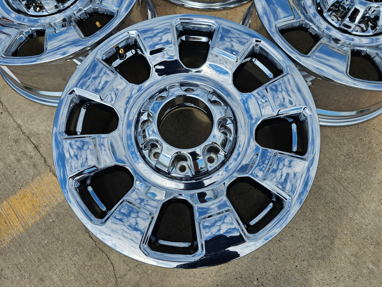 20" Ford F-250 F-350 OEM Lariat 10295 25085 10552 wheels rims 2024 2025 2026