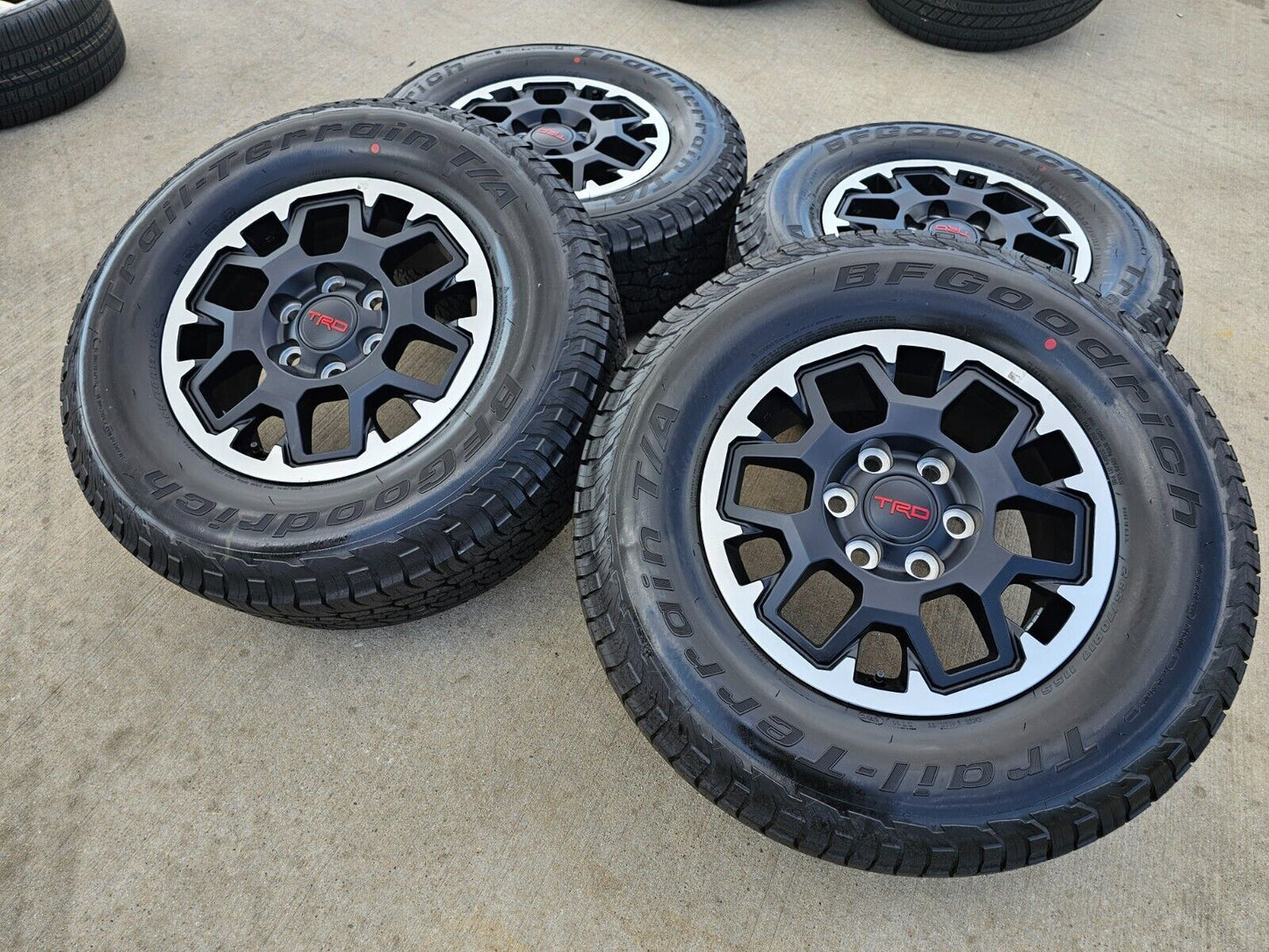 17" Toyota Tacoma 4Runner TRD OEM 42611 95893 10638 wheels rims 2025 BFG NEW