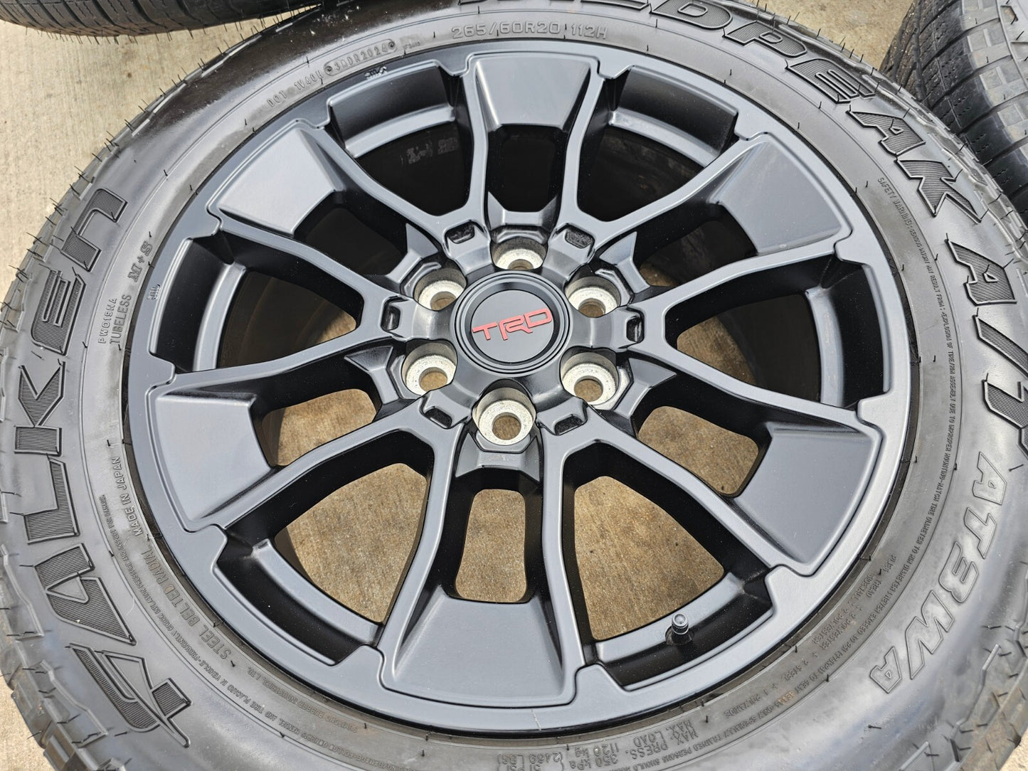 20" Toyota Tundra TRD OEM wheels rims 95314 65196 75276 Sequoia 2024 2025