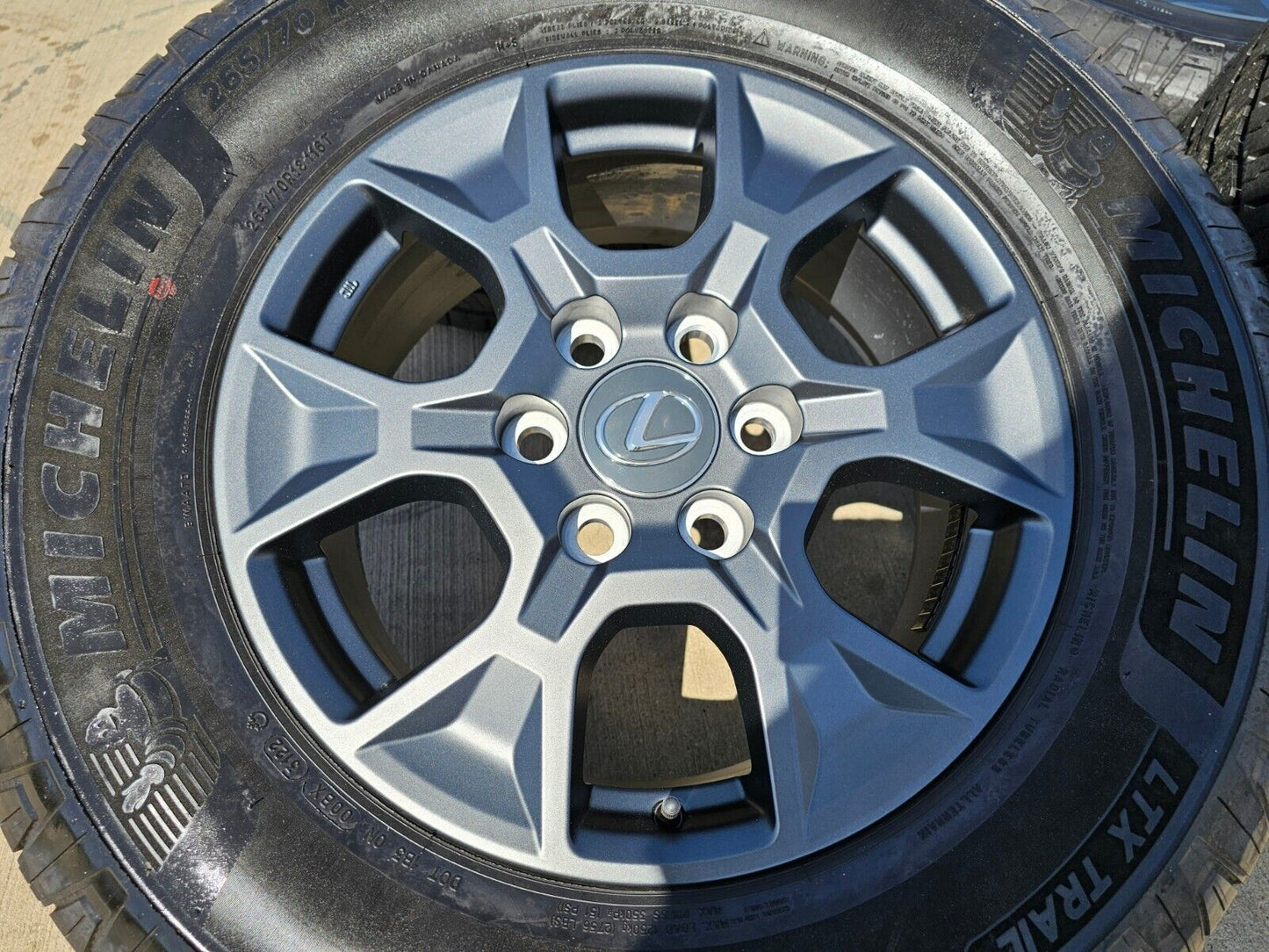 18" Lexus GX550 OEM wheels rims Toyota Land Cruiser Tundra Sequoia 2024 2025 NEW