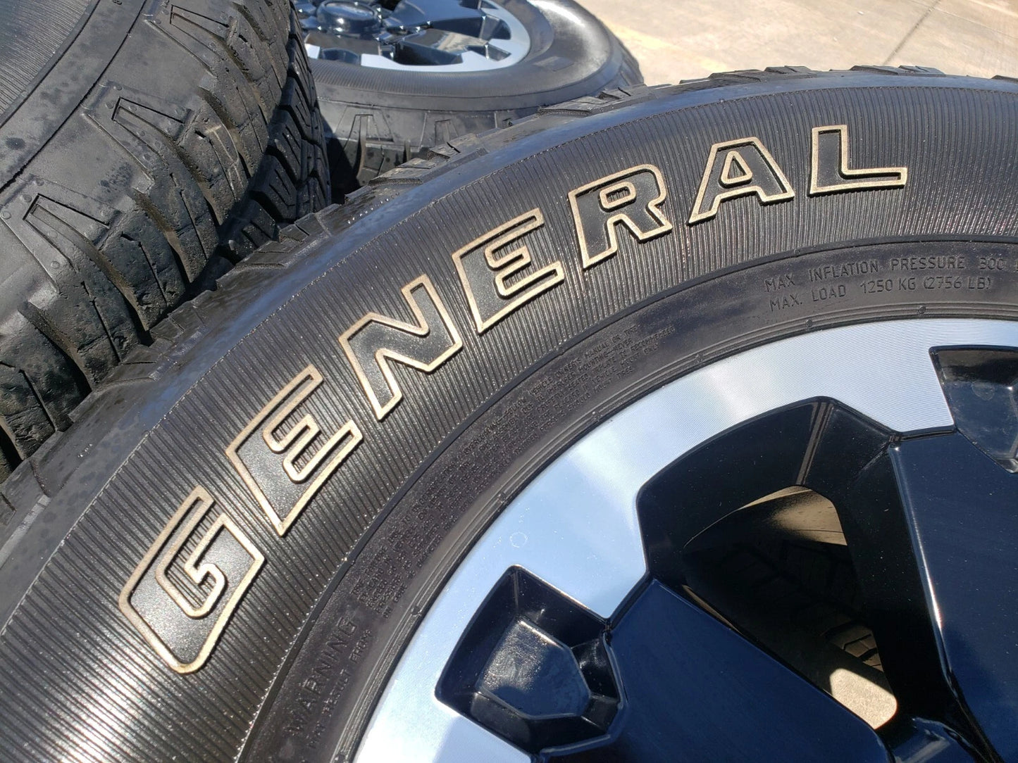 18" Ford Bronco BADLANDS OEM black wheels rims 10282 Ranger GENERAL