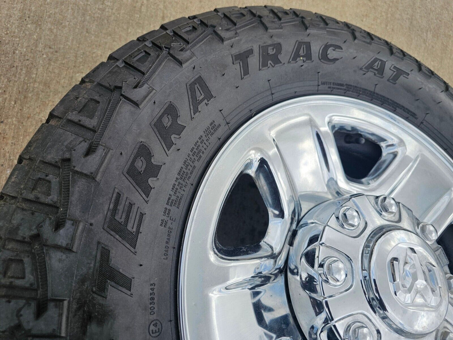 18" Dodge Ram 2500 3500 STEEL chrome OEM 2473 wheels rims tires HERCULES