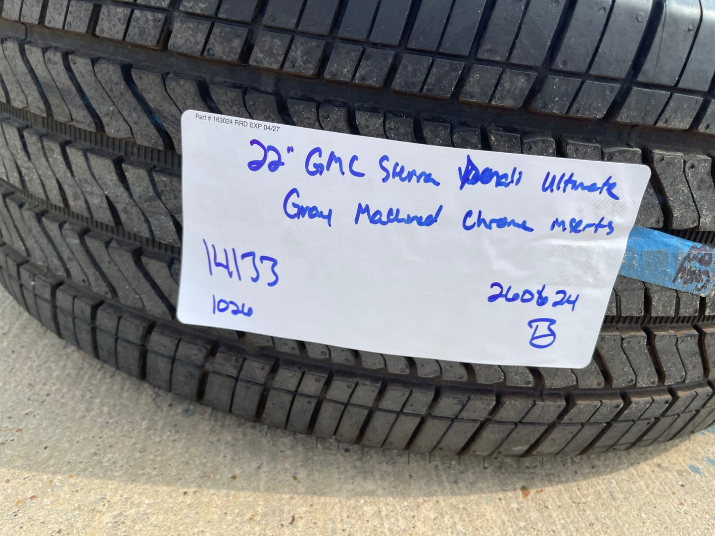 22" GMC Yukon Chevy Tahoe Escalade OEM 14133 95486 wheels rims 2026 2027 NEW