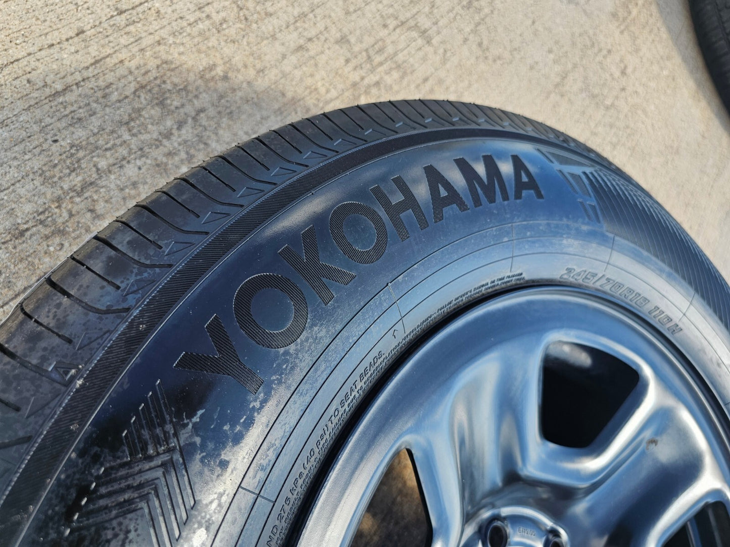 18" Ram 1500 OEM stock wheel rim tire 2020 2021 2022 2023 2024 2025 NEW