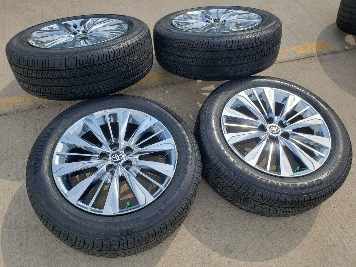 20" Toyota Grand Highlander OEM wheels rims tires Lexus TX350 NEW 2024 2025