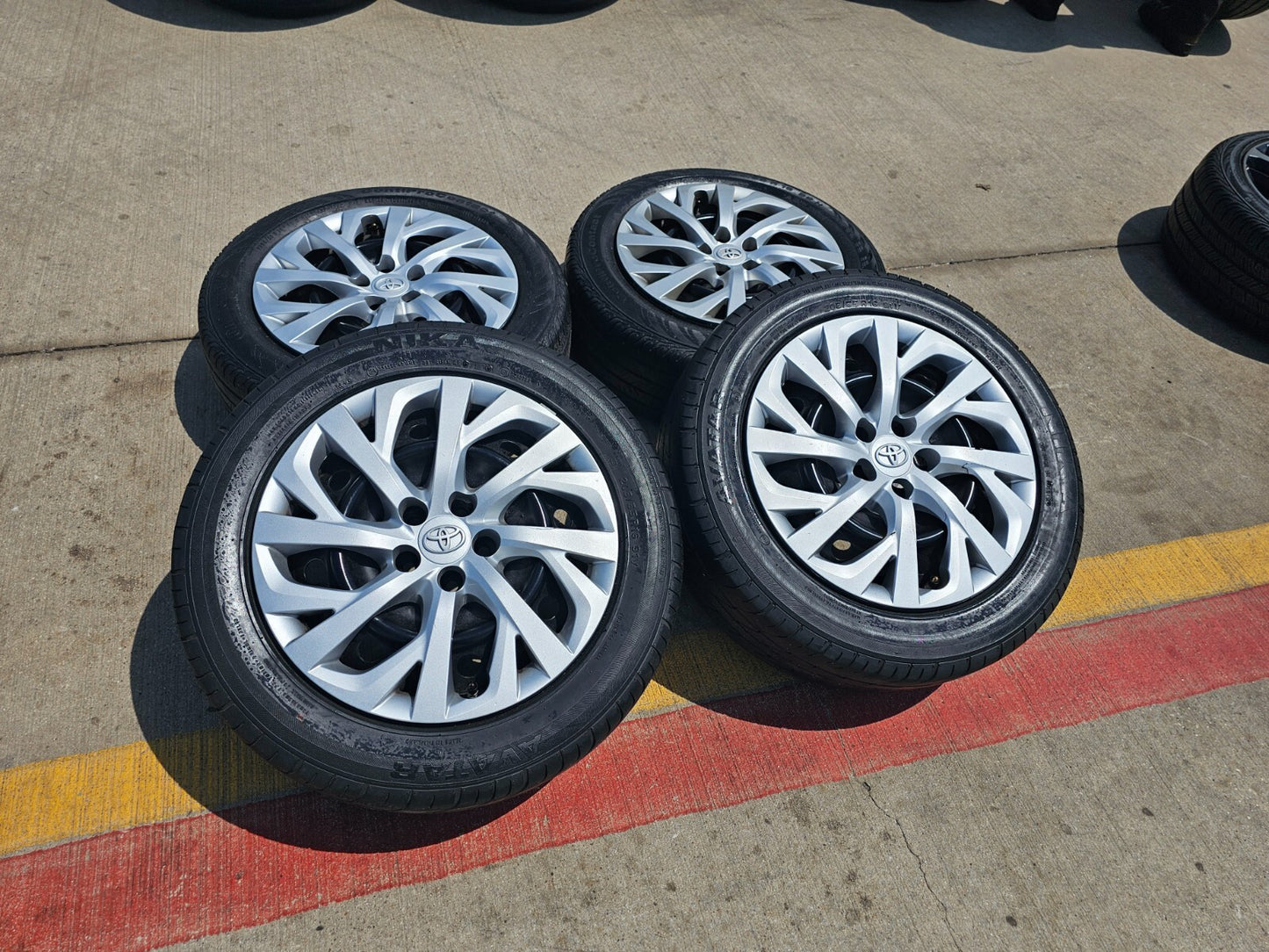 16" Toyota Corolla OEM wheels rims 75253 tires 2021 2022 2023 2024