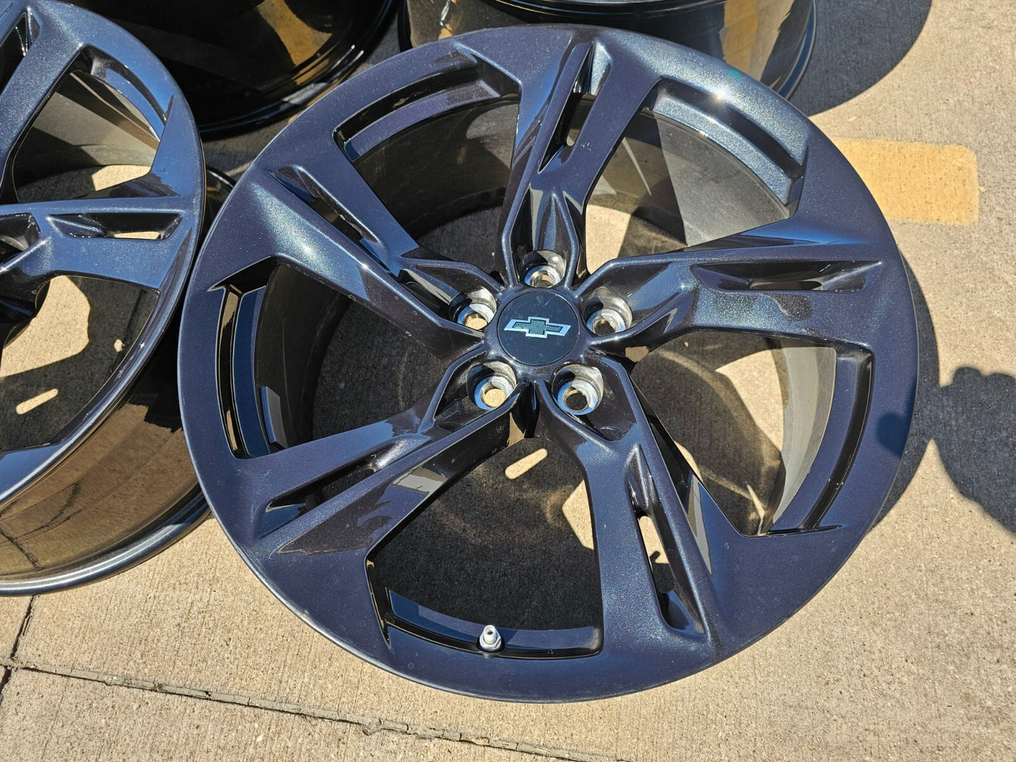 20" Chevy Camaro SS ZL1 OEM staggered wheels rims 5874 5878 NEW