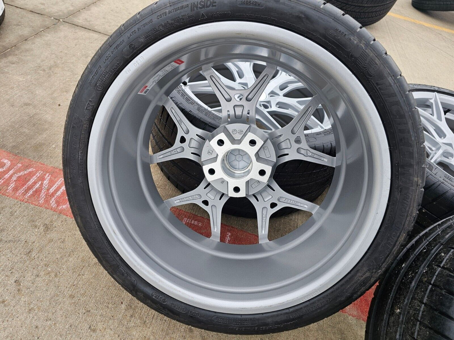 19" + 20" VOSSEN HF-5 Chevy Corvette C8 OEM wheels rims tires NEW
