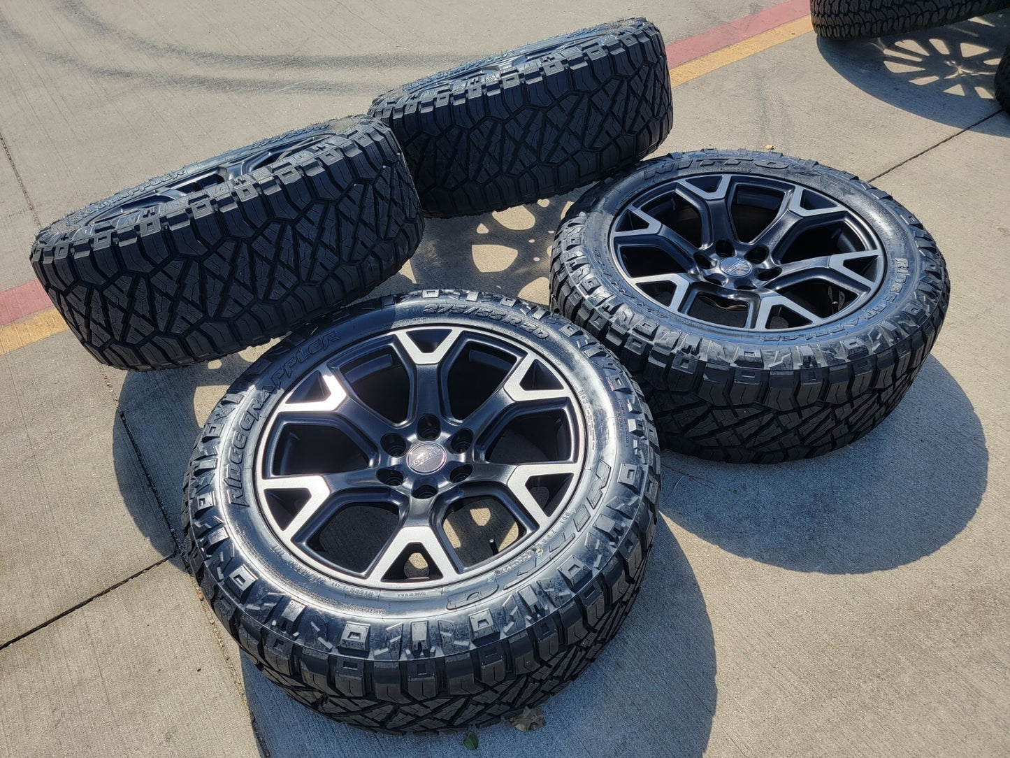 20" Dodge Ram 1500 Jeep Grand Wagoneer 9296 OEM SMOKED LIMITED wheels rims NEW