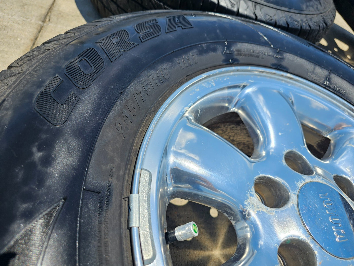 16" Toyota Tacoma OEM wheels rims tires