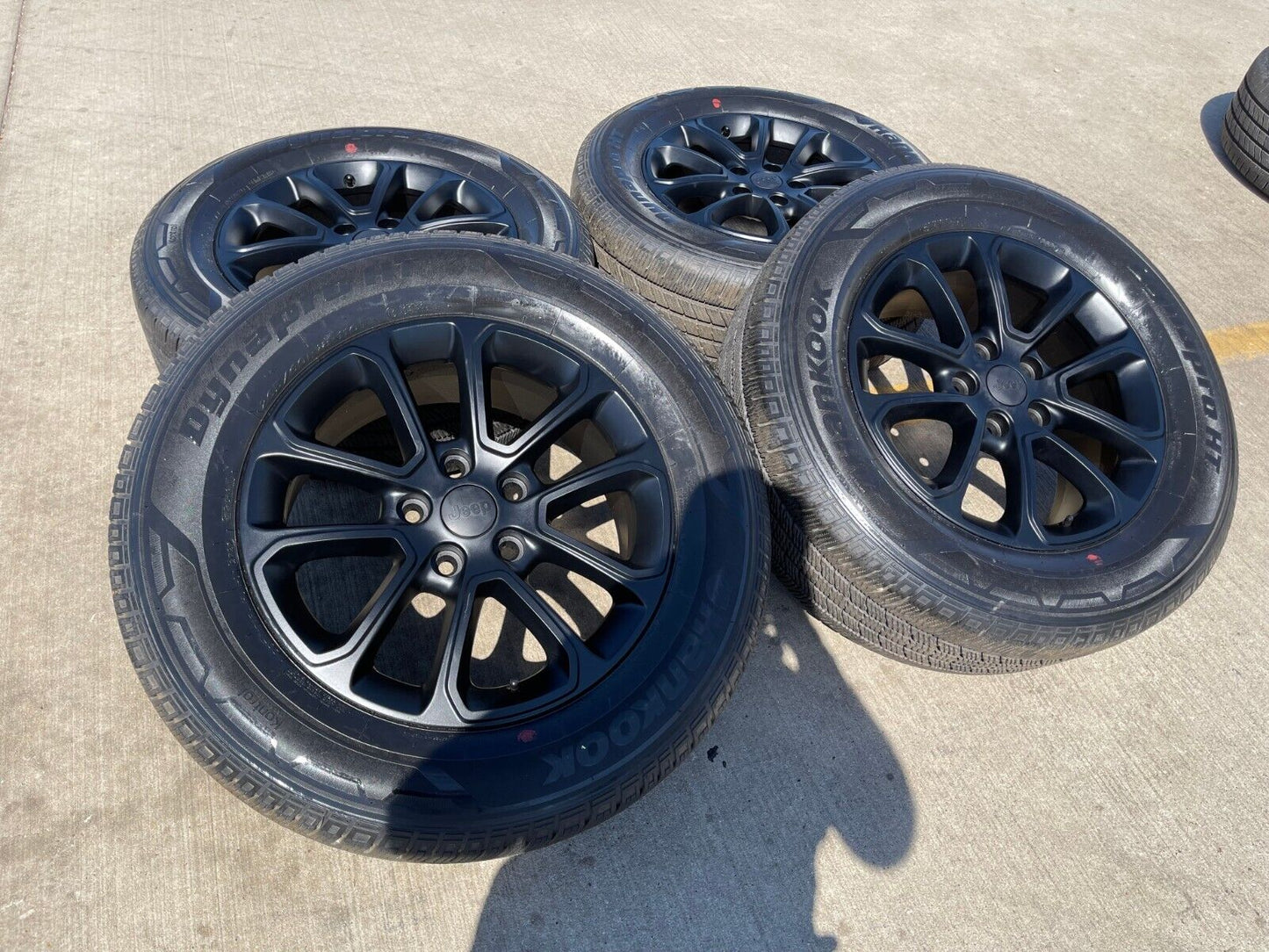 18" Jeep Grand Cherokee OEM 9136 wheels rims 2019 2020 2021 2022 2023 2024 2025