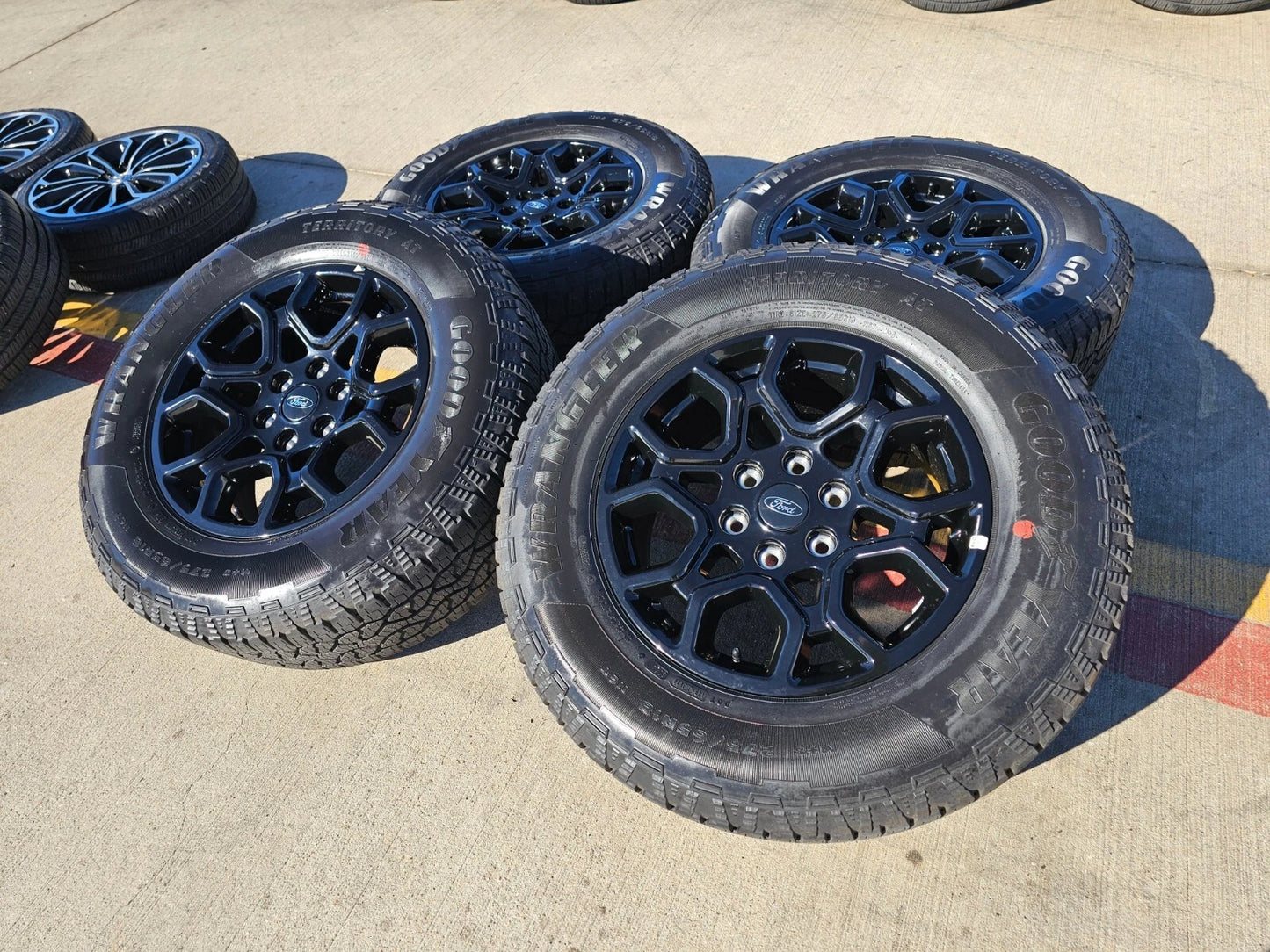 18" Ford F-150 OEM rims wheels 95049 10340 Expedition 2023 2024 2025 2026 NEW