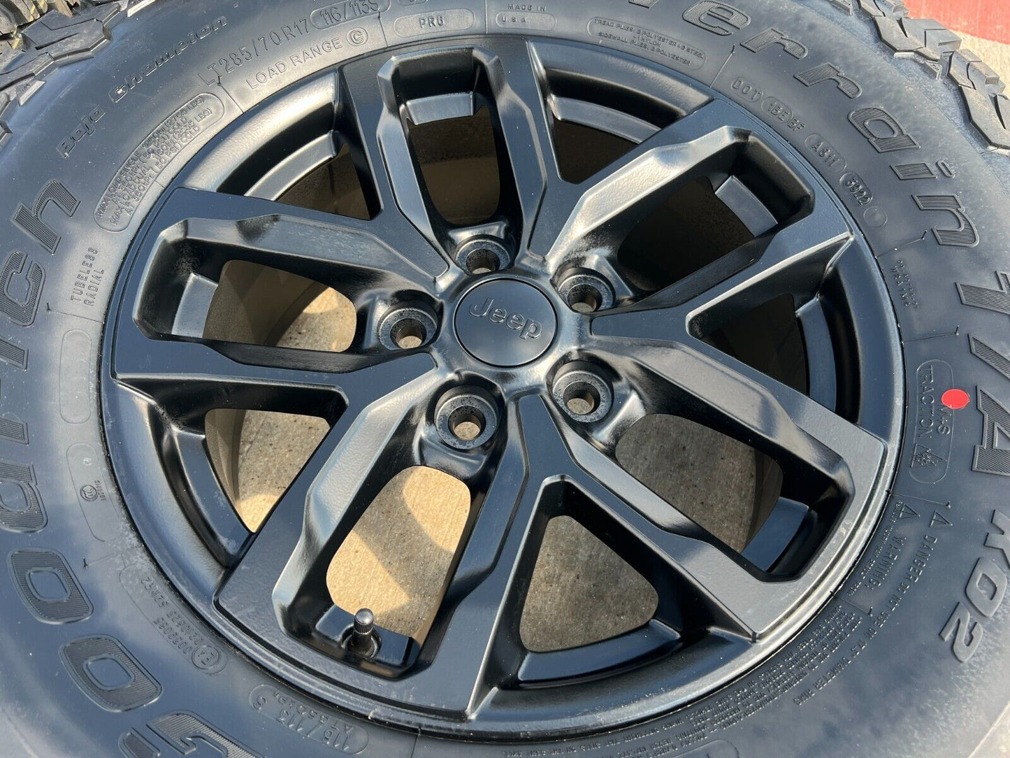 17" Jeep Wrangler Rubicon 392 OEM wheels rims tires Gladiator 2023 2024 BFG NEW