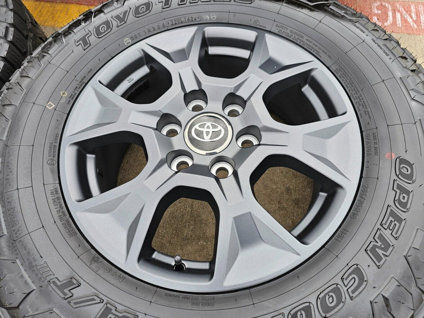 18" Lexus GX550 OEM wheels rims Toyota Land Cruiser Tundra Sequoia 2024 2025 NEW