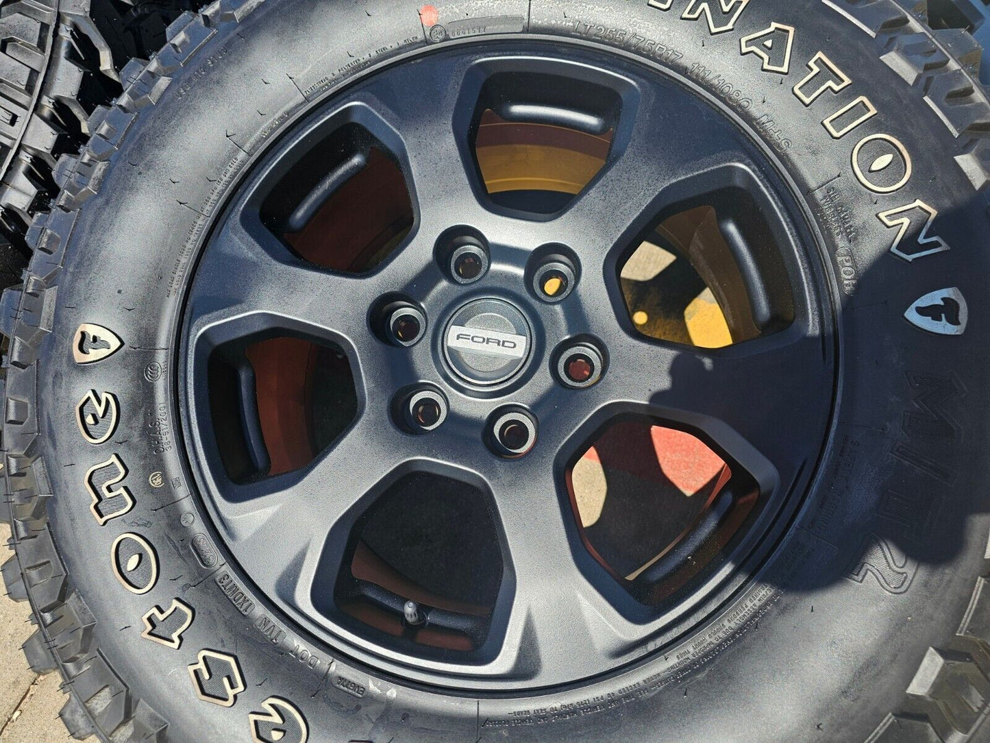 17" Ford Bronco wheels rims NEW 10384 Ranger 2022 2023 2024 2025 NEW