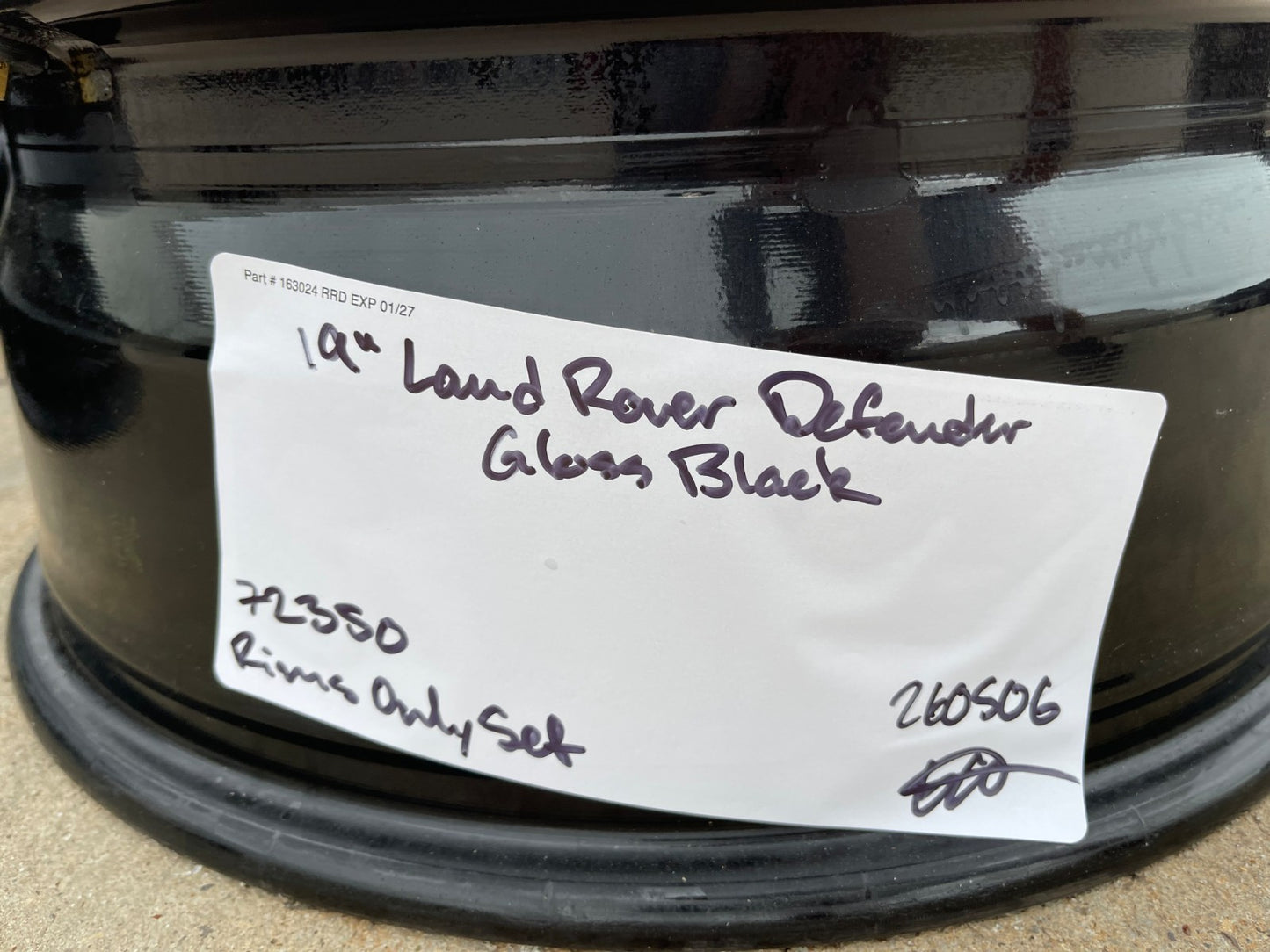 19" Land Rover DEFENDER Range Rover OEM 72350 wheels rims 2024 2025 2026 NEW