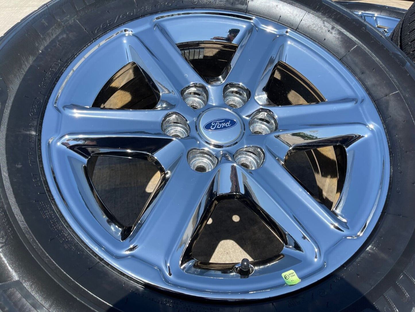 18" Ford F-150 Expedition OEM chrome rims wheels tires 2024 2025 NEW