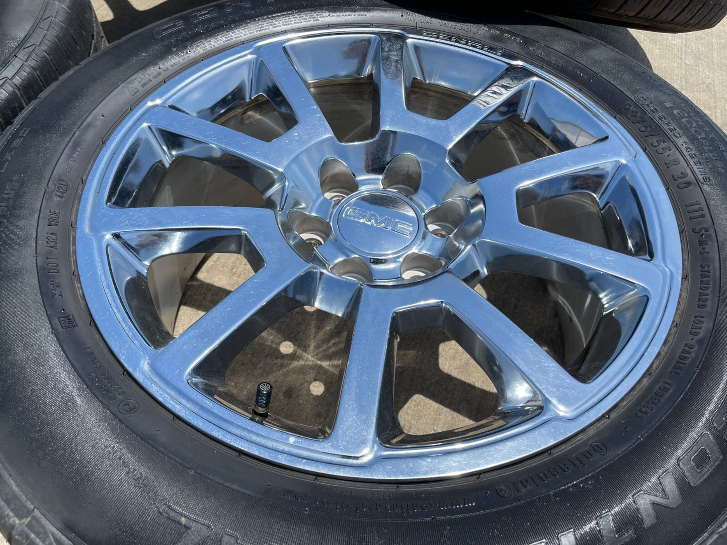20" GMC Sierra Yukon DENALI OEM CHROME wheels rims 5644 tires