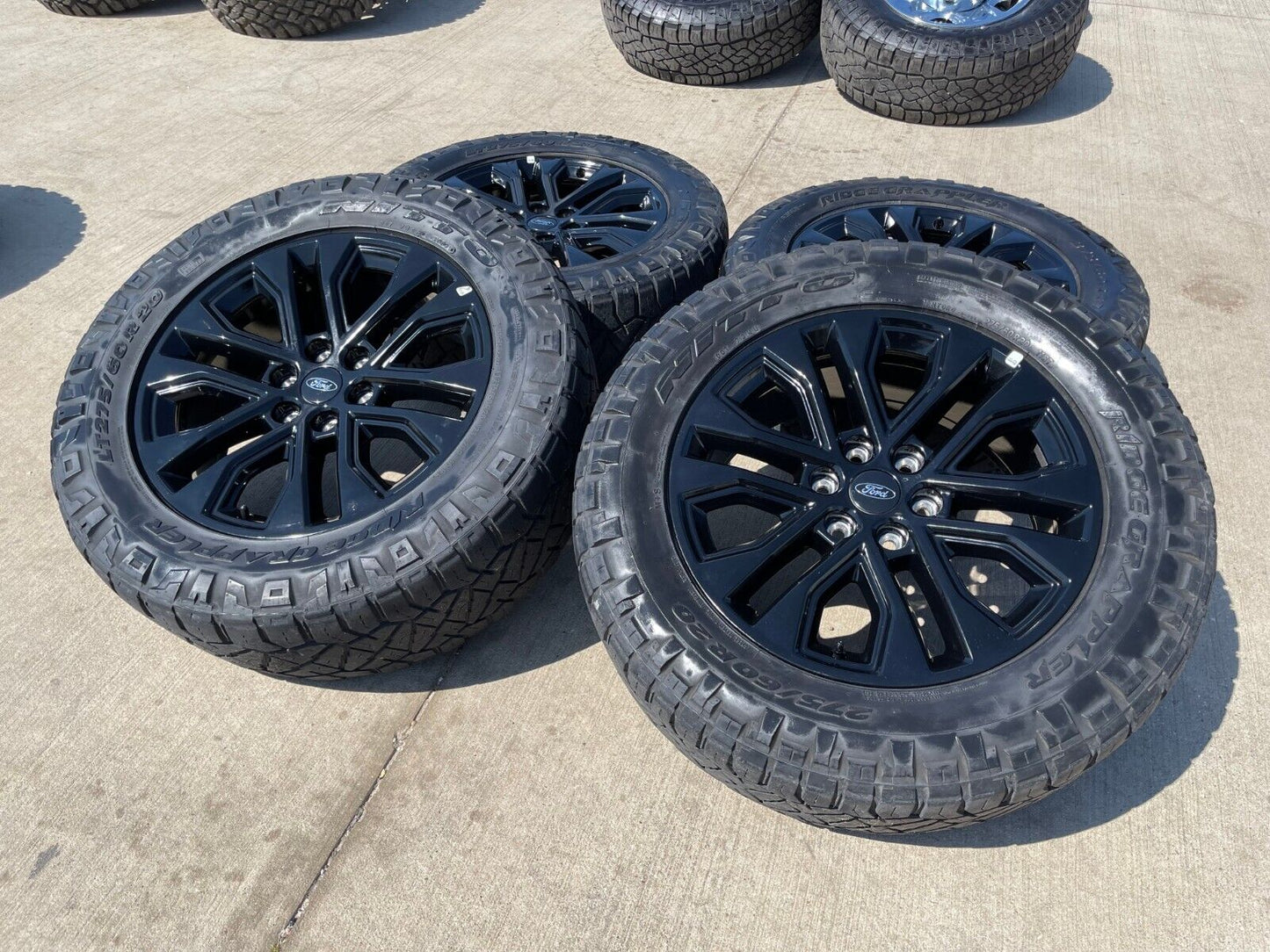20" Ford F-150 LARIAT Limited OEM rims wheels Expedition 2023 2024 2025 NITTO