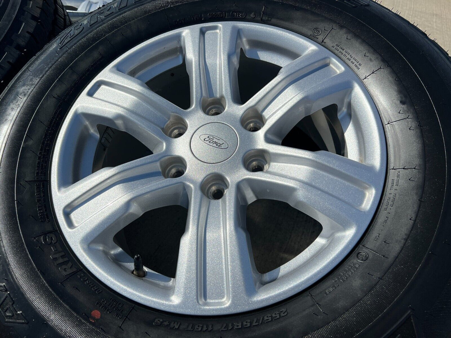 17" Ford Ranger Bronco wheels rims 10228 tires silver 2021 2022 2023 2024 NEW