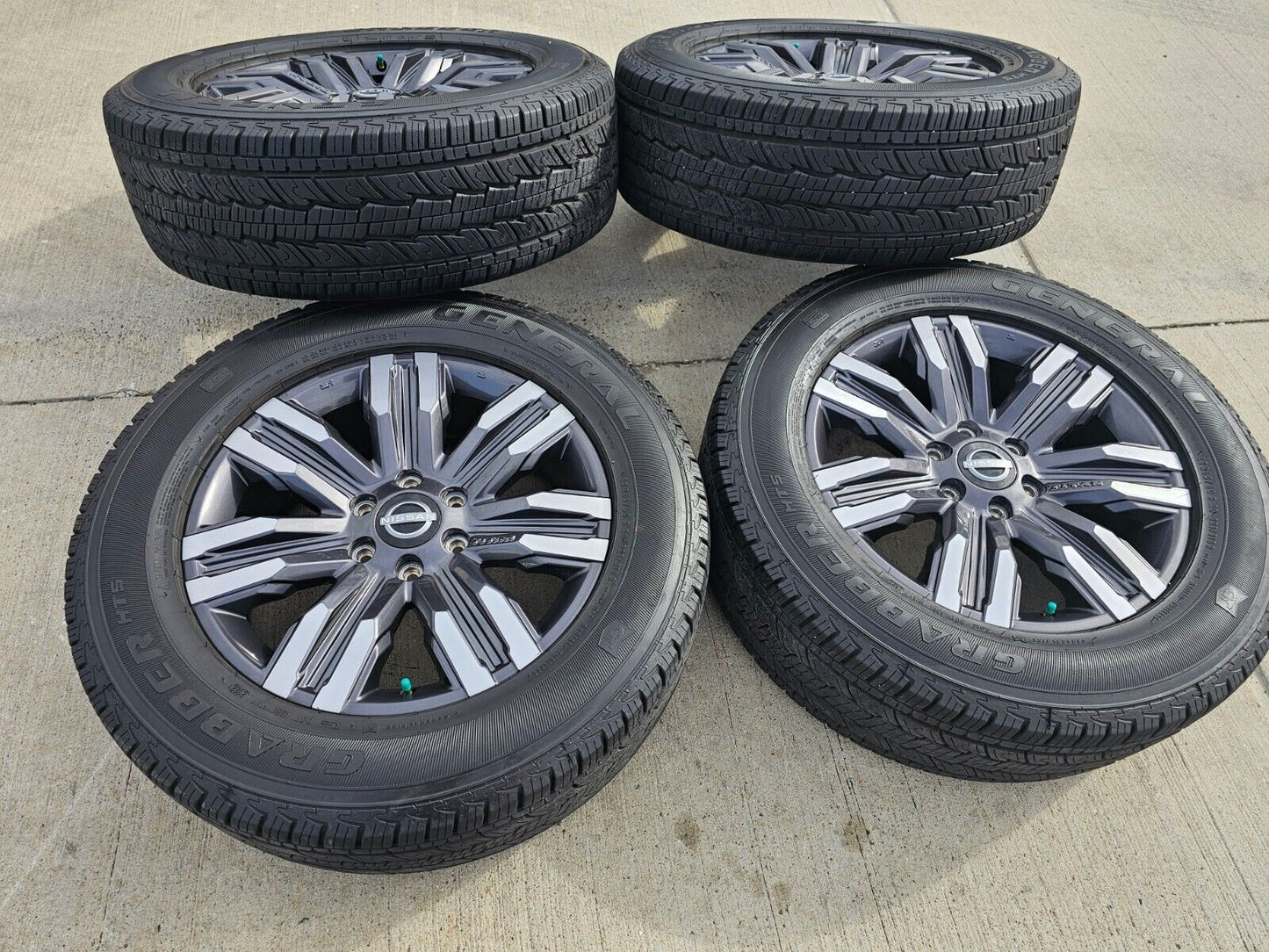 20" Nissan Titan XD Pro-4X OEM wheels rims tires 2019 2020 2021 2022 2023 2024
