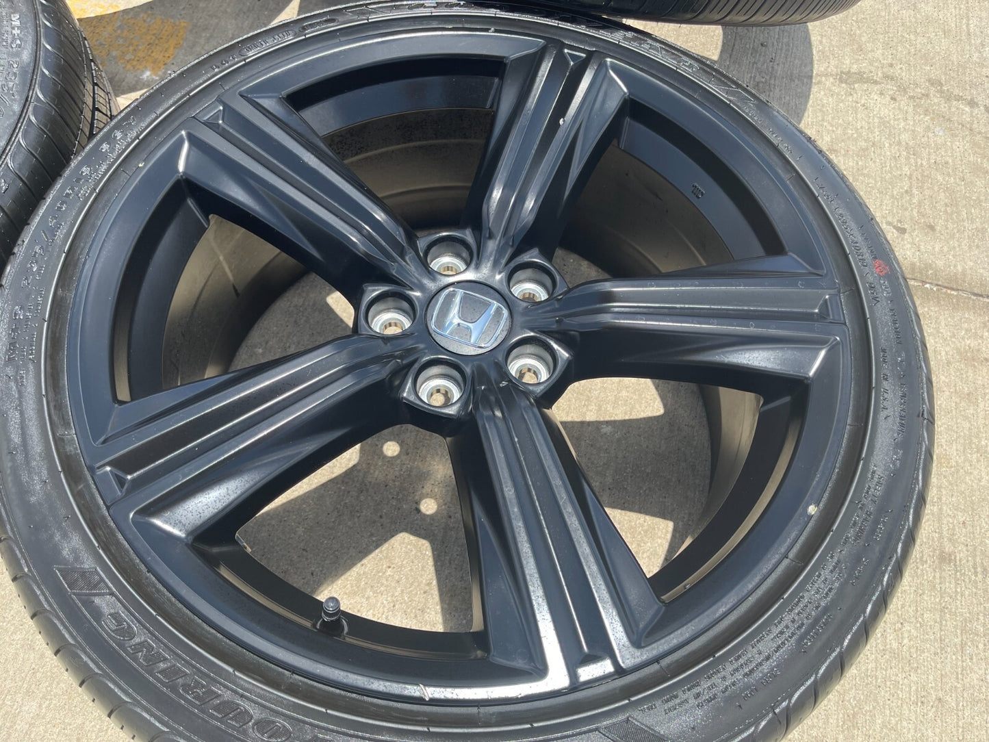 19" Honda Accord OEM Black Sport wheels rims 60307 190340 Civic 2023 2024 2025