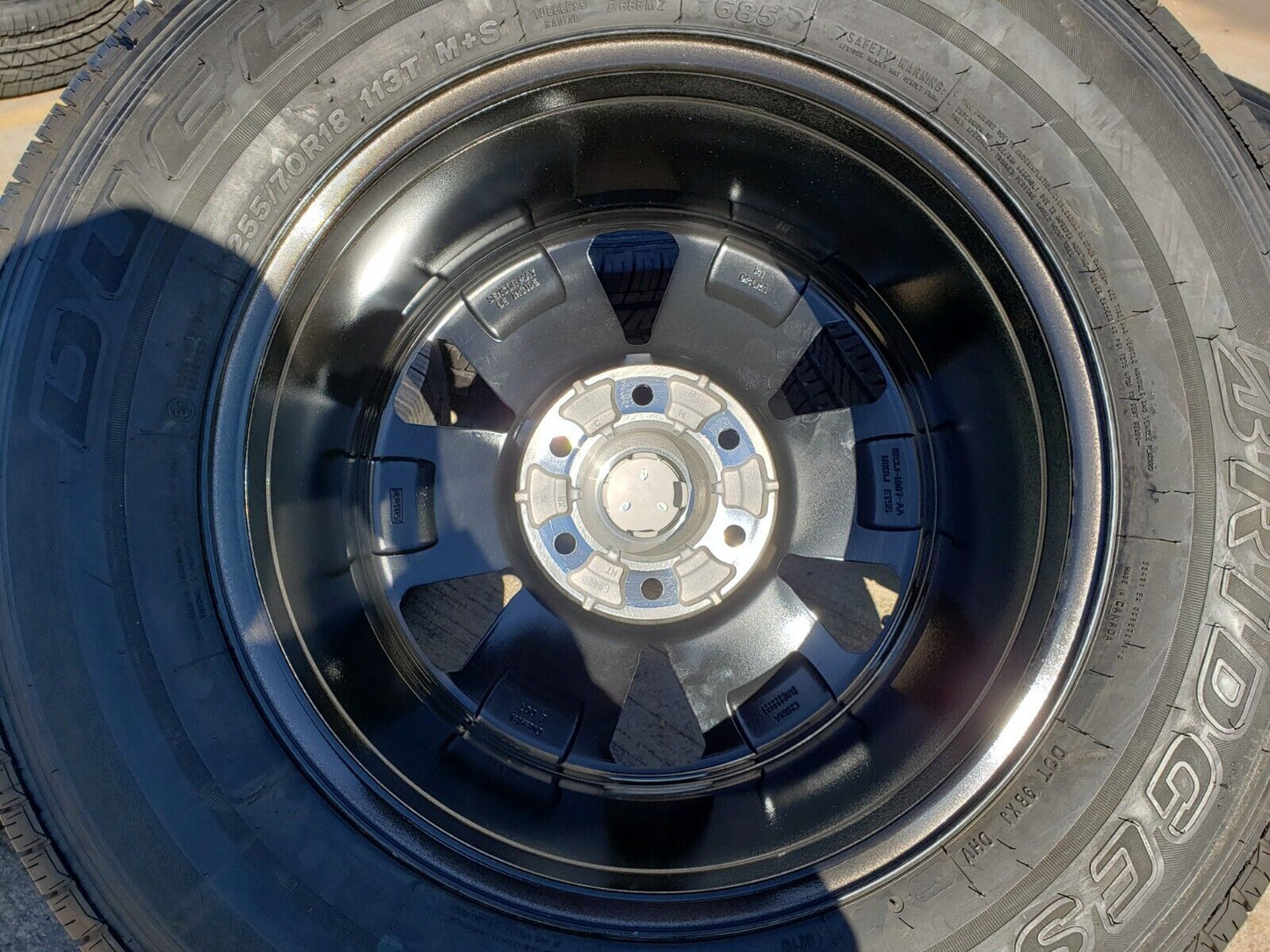 18" Ford Bronco BADLANDS OEM black wheels rims 10282 Ranger 2021 2022 2023 2024