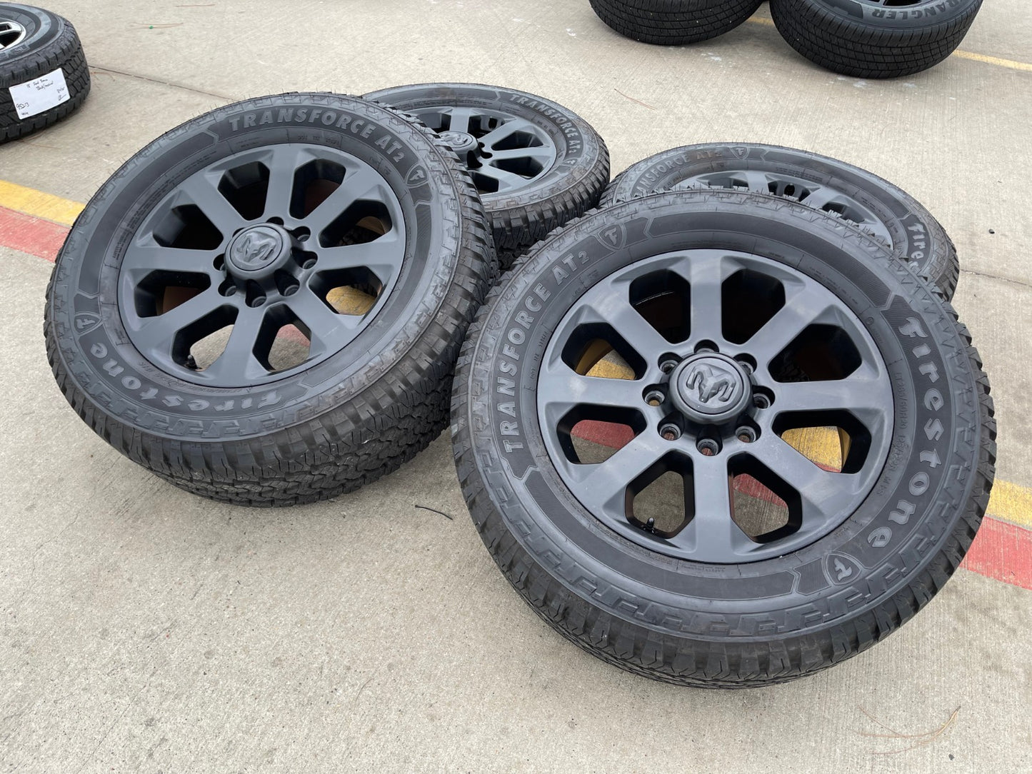 20" Dodge Ram 2500 3500 LARAMIE OEM 2700 wheels rims tires 2023 2024 2025 2026