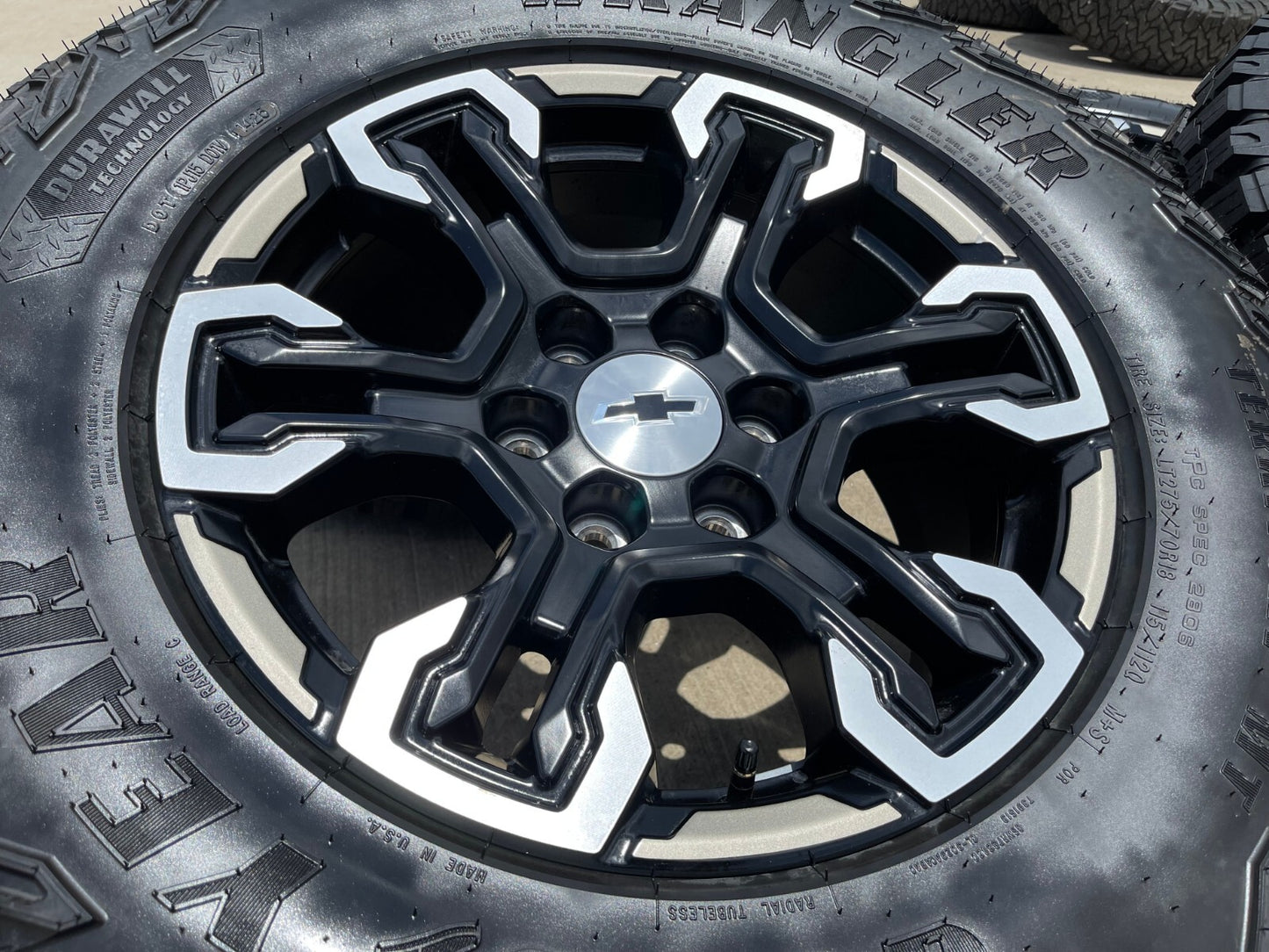 18" Chevy Silverado ZR2 Tahoe GMC Sierra OEM 95415 wheels rims 2025 2026 NEW