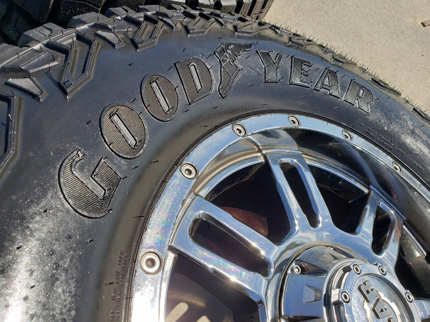 18x9 GEAR 737 wheels rims tires Ford F-150 Chevy RAM 1500 Tacoma 6x139 6x135