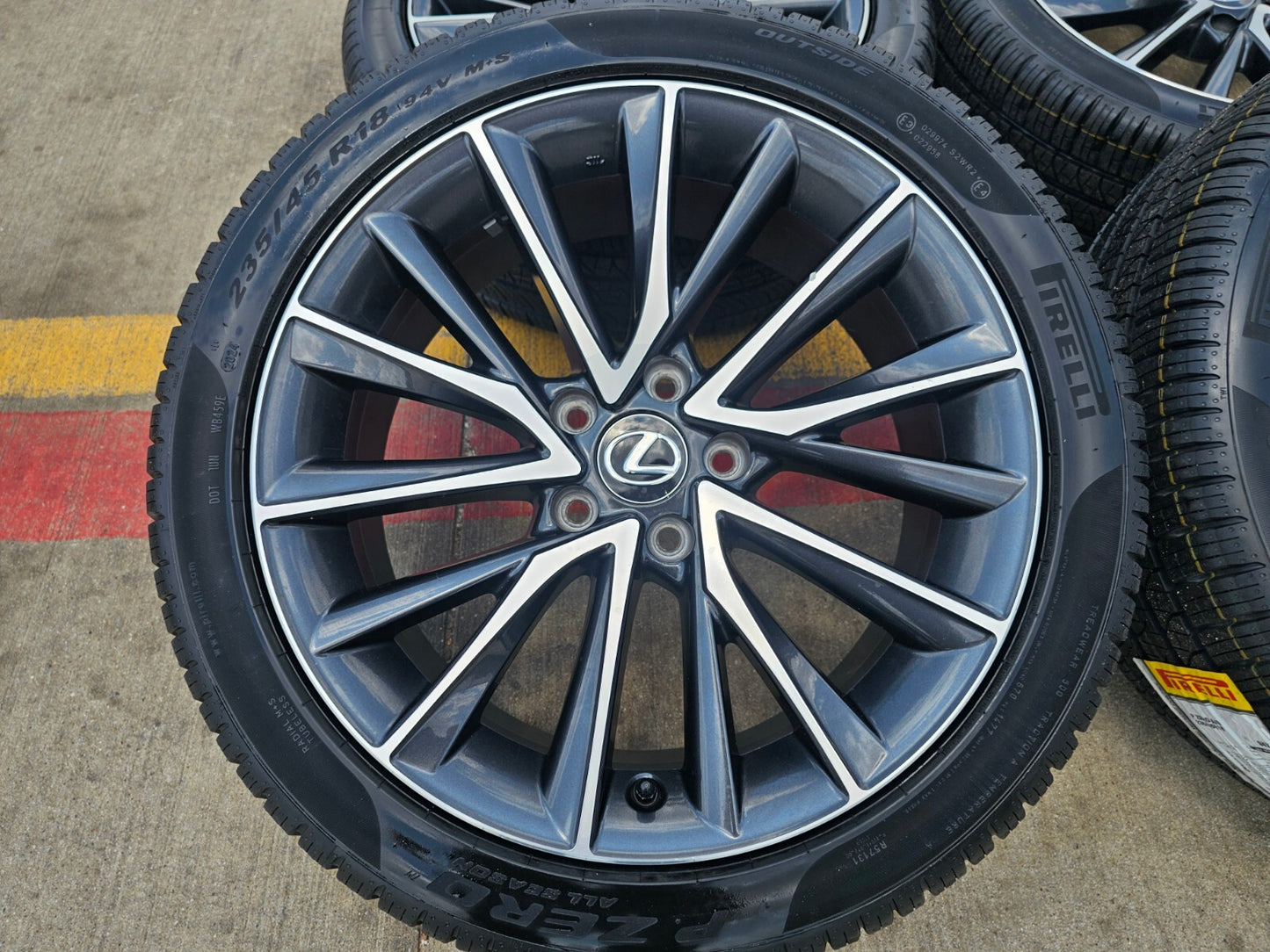 18" Lexus NX300 NX Turbo OEM wheels rims Camry Avalon ES350 GS350 RAV4 tires NEW