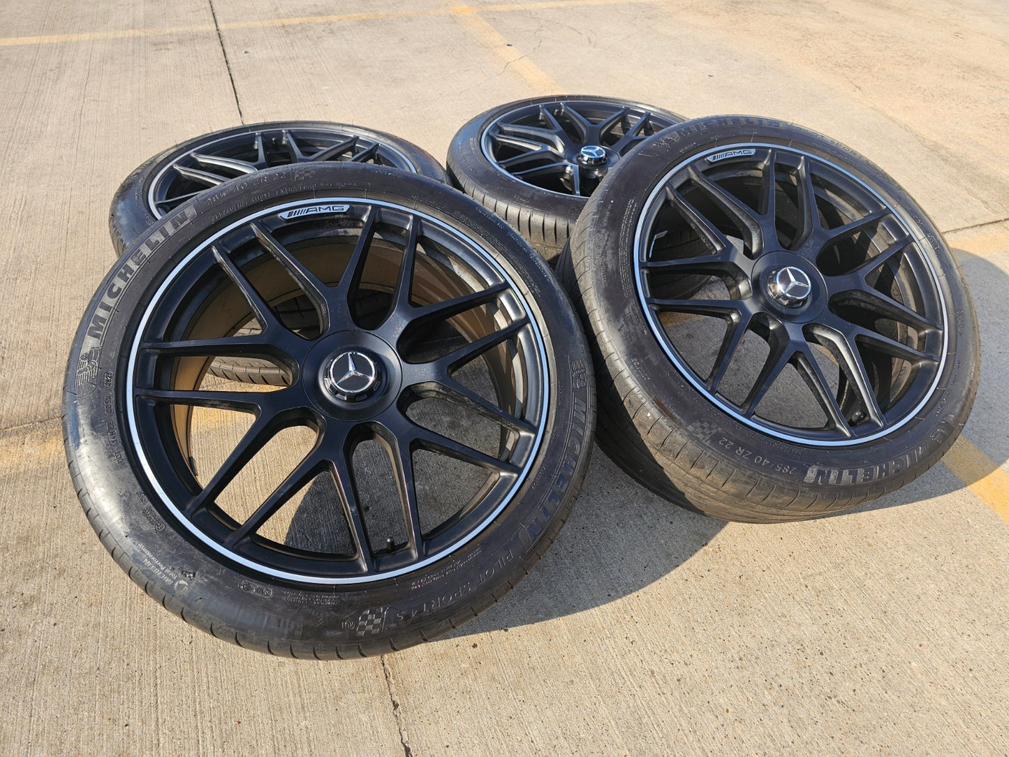 22" Mercedes GLE63 GLE43 GLE53 AMG OEM wheels rims 2020 2021 2022 2023 2024 2025