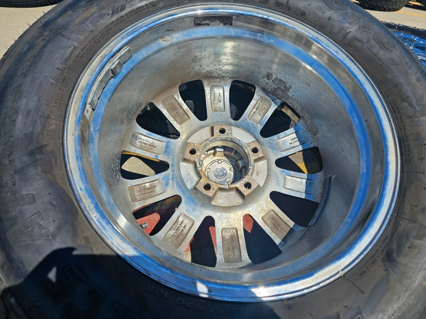 18" Toyota Tundra Sequoia OEM wheels rims tires 75281 LX600 2023 2024 2025
