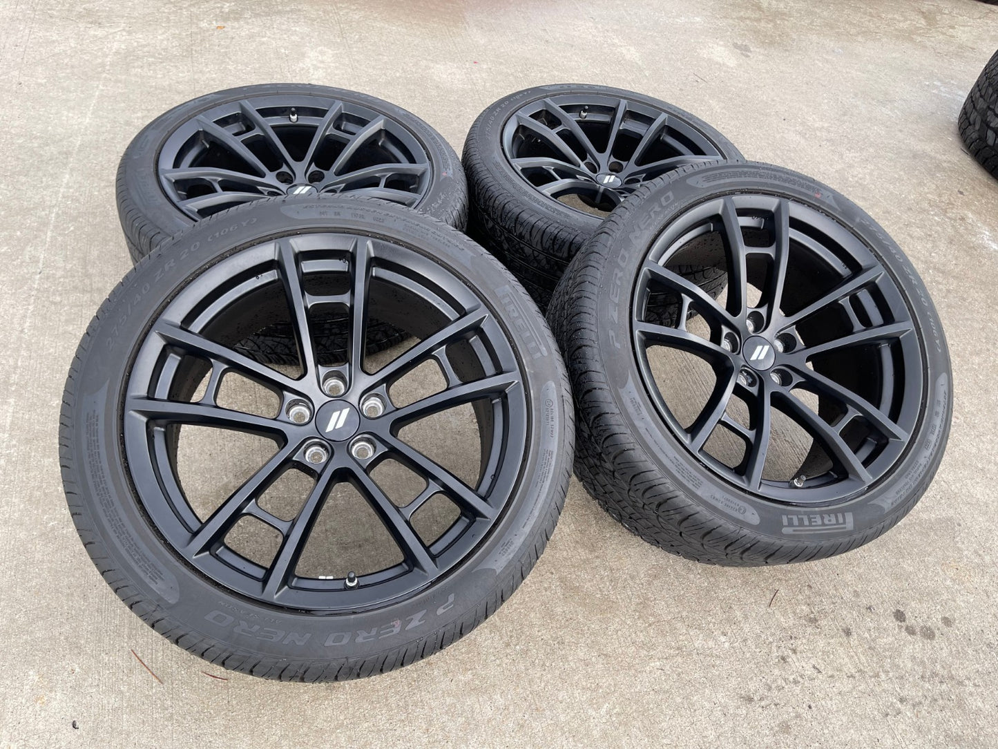 20" Dodge Charger Challenger SRT Scat Pack OEM wheels rims 2605 2715 tires