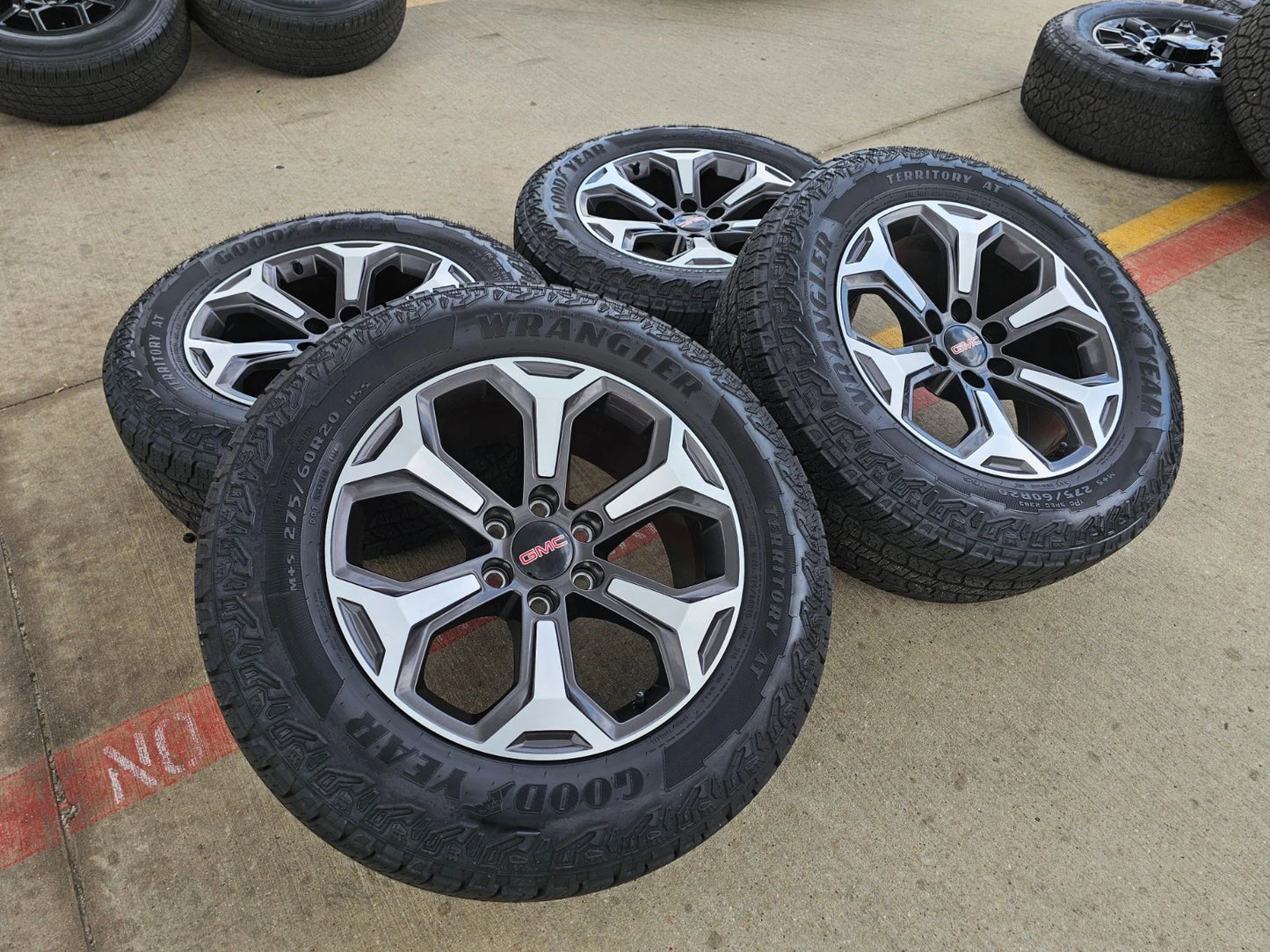 20" GMC Sierra Canyon Chevy Silverado OEM wheels rims 2024 2025 2026 NEW