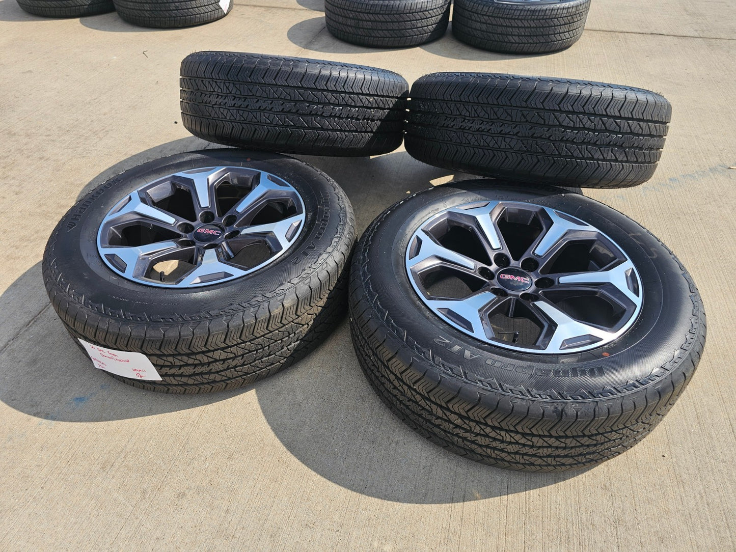 20" GMC Sierra Canyon Chevy Silverado OEM wheels rims 2025 2026 NEW HANKOOK