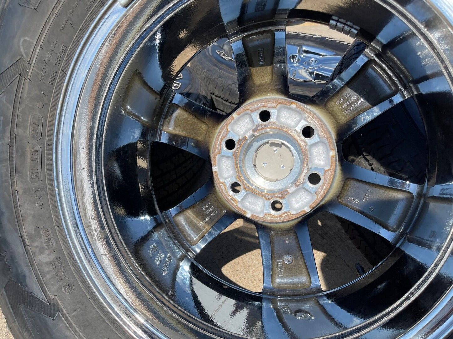 18" Ford F-150 Lariat CHROME OEM rims wheels 10168 Expedition tires