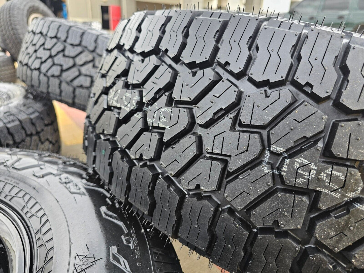 17" Ford F-150 OEM black Tremor rims wheels tires 10339 A/T4 2023 2024 2025 NEW