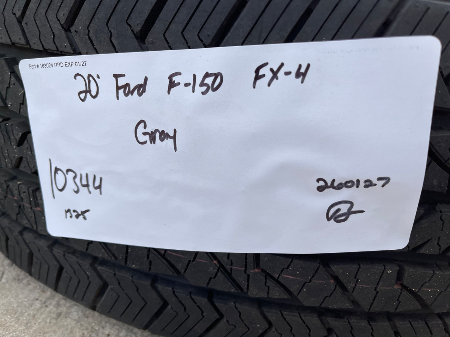 20" Ford F-150 FX-4 PLATINUM OEM rims wheels 10344 Expedition HANKOOK A/T2