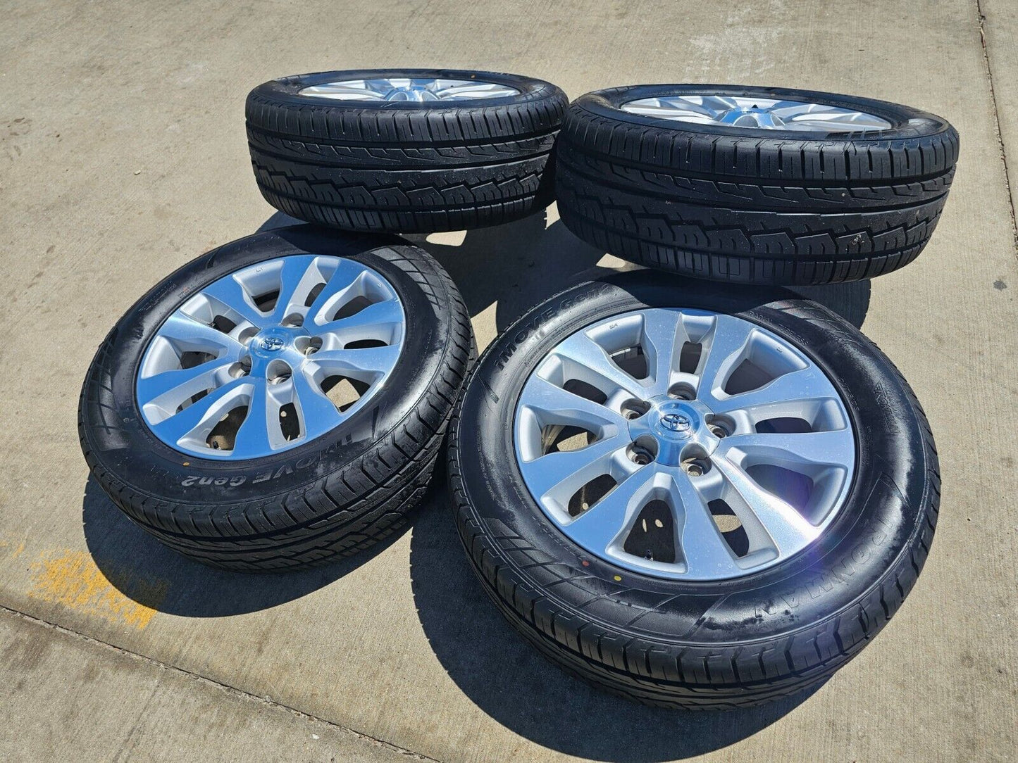 20" Toyota Tundra Sequoia Platinum 69533 OEM 5x150 wheels rims tires
