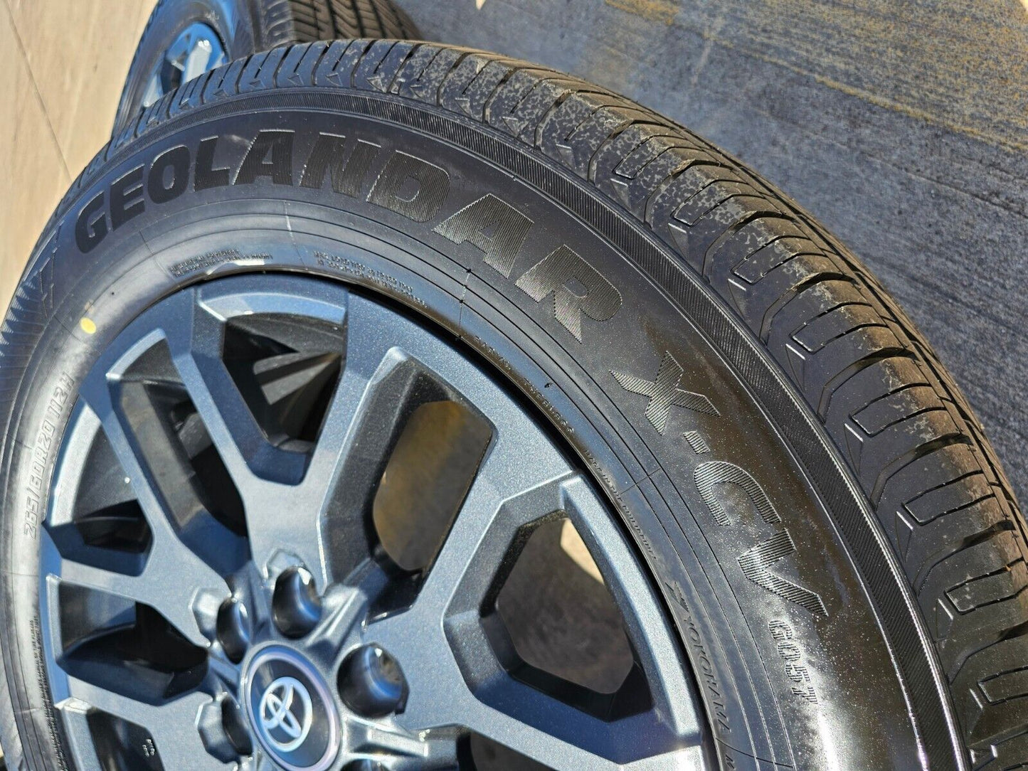 20" Toyota Tundra TSS TRD OEM wheels rims 95359 75277 Sequoia 2024 2025 NEW