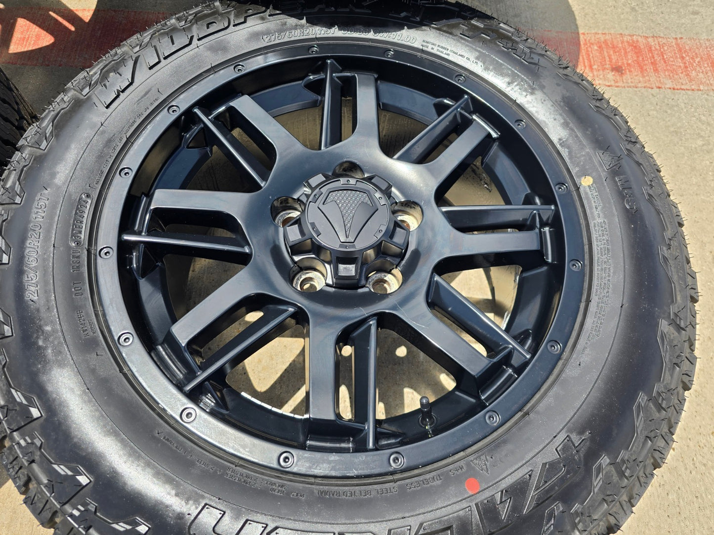 20" Toyota Tundra TSS TRD T Force OEM wheels rims 5x150 FALKEN WILDPEAK AT4