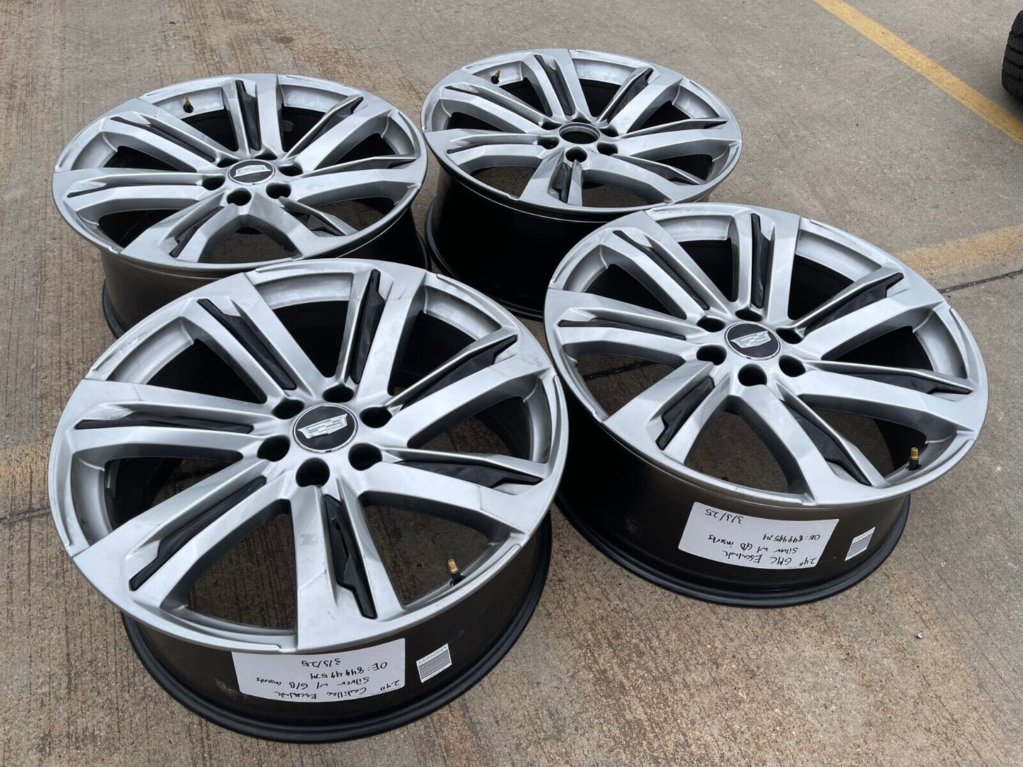 24" Cadillac Escalade V OEM wheel rim spare 2022 2023 2024 2025 2026