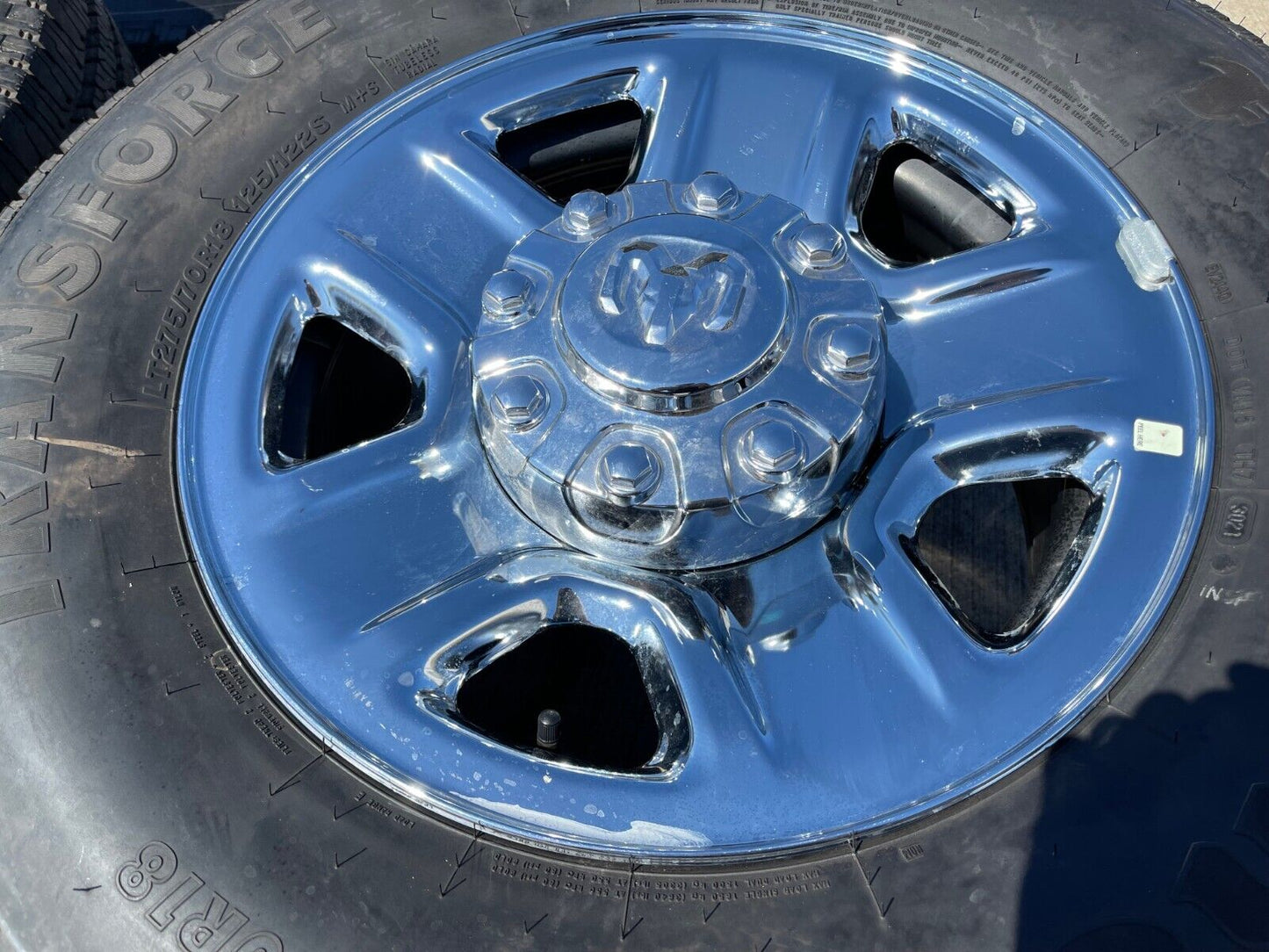 18" Dodge Ram 2500 3500 STEEL chrome OEM 2473 wheels rims 2023 2024 2025 NEW